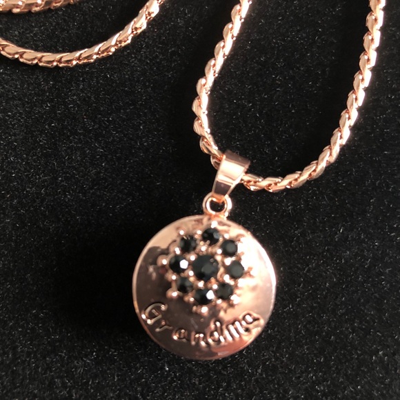 Rose gold chain and snap charm holder. NWOT - Picture 6 of 9